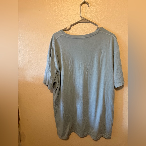 Quiksilver Baby Blue Graphic Men's T-Shirt XXL - Picture 3 of 4